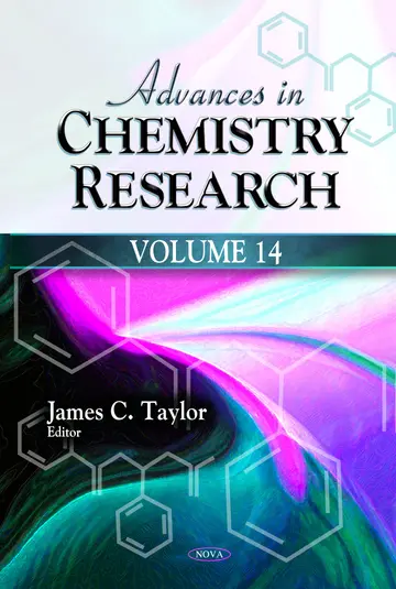 Cover of Advances in Chemistry Research