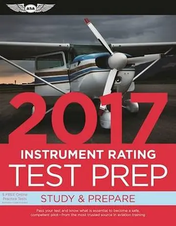 Cover of Instrument Rating Test Prep 2017