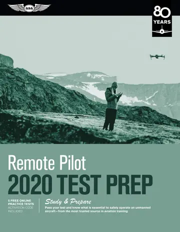 Cover of Remote Pilot Test Prep 2020