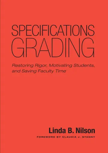 Cover of Specifications Grading
