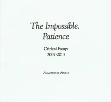 Cover of The Impossible, Patience