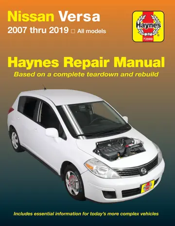 Cover of HM Nissan Versa 2007-2019