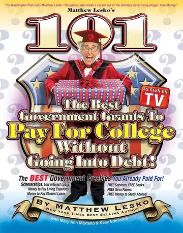 Cover of 101 of the Best Government Grants to Pay for College Without Going into Debt