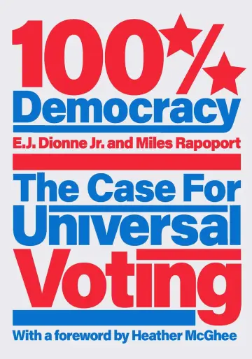 Cover of 100% Democracy