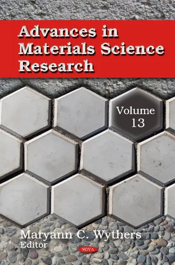 Cover of Advances in Materials Science Research