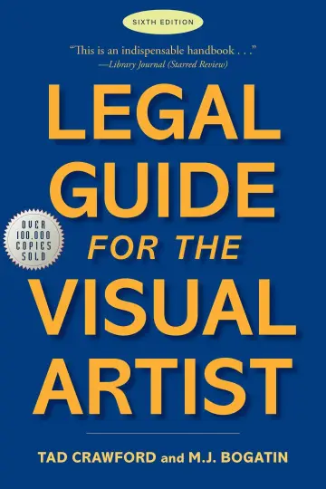 Cover of Legal Guide for the Visual Artist