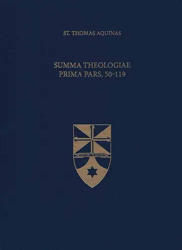 Cover of Summa Theologiae Prima Pars, 50-119