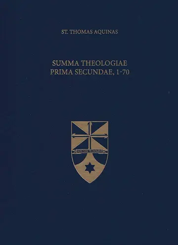 Cover of Summa Theologiae Prima Secundae, 1-70