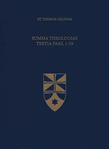 Cover of Summa Theologiae Tertia Pars, 1-59