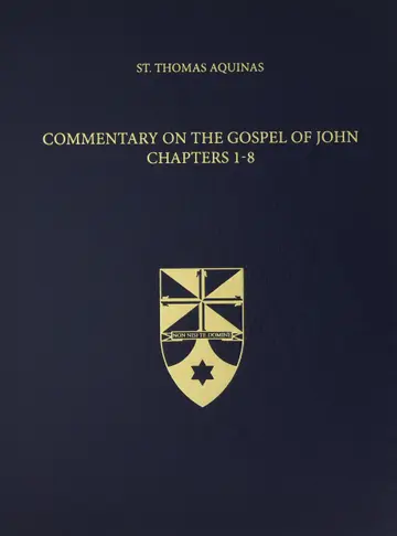 Cover of Commentary on the Gospel of John 1-8