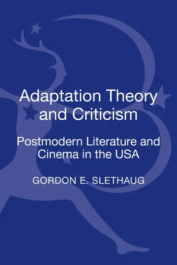 Cover of Adaptation Theory and Criticism