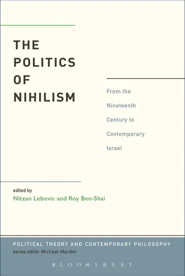 Cover of The Politics of Nihilism