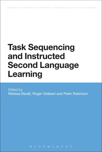 Cover of Task Sequencing and Instructed Second Language Learning