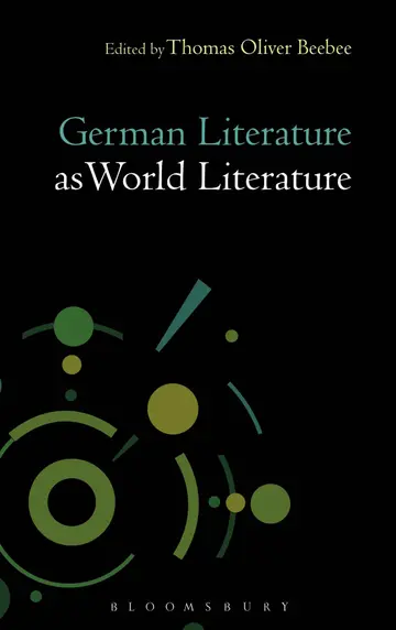 Cover of German Literature as World Literature
