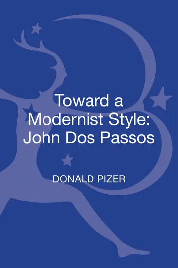 Cover of Toward a Modernist Style