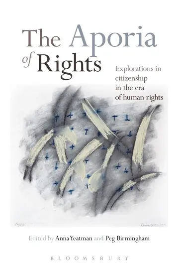 Cover of The Aporia of Rights