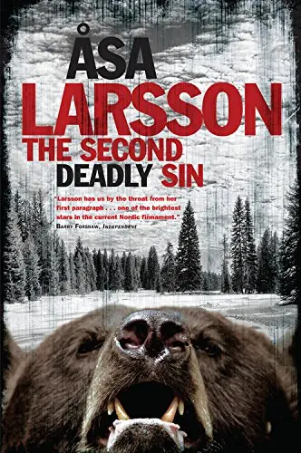 Cover of The Second Deadly Sin (A Rebecka Martinsson Investigation (2))