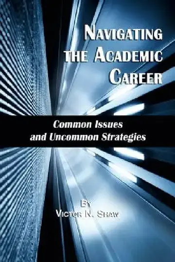 Cover of Navigating the Academic Career