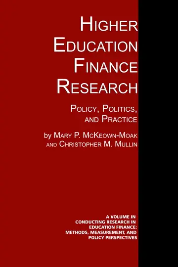 Cover of Higher Education Finance Research