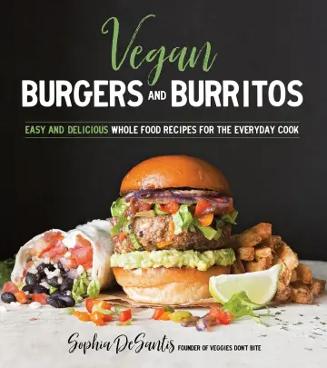 Cover of Vegan Burgers & Burritos