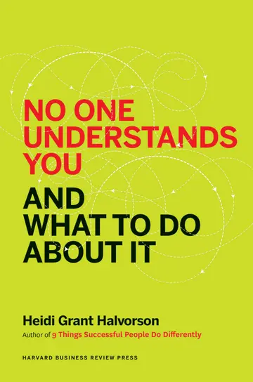Cover of No One Understands You and What to Do About It