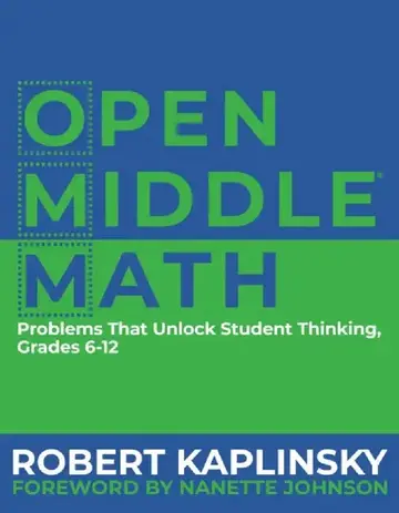 Cover of Open Middle Math