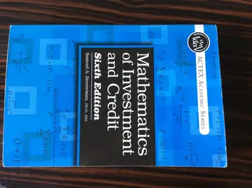 Cover of Mathematics of Investment and Credit, 6th Edition by Samuel Broverman