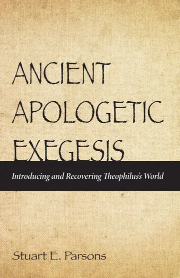 Cover of Ancient Apologetic Exegesis