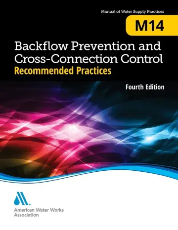 Cover of M14 Backflow Prevention and Cross-Connection Control Recommended Practices