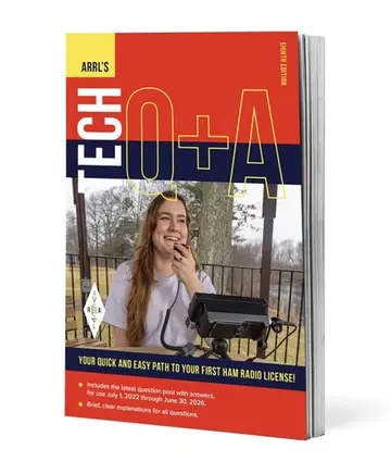 Cover of ARRL's Tech Q&A 8th Edition - Quick and Easy Path to Your First Ham Radio License