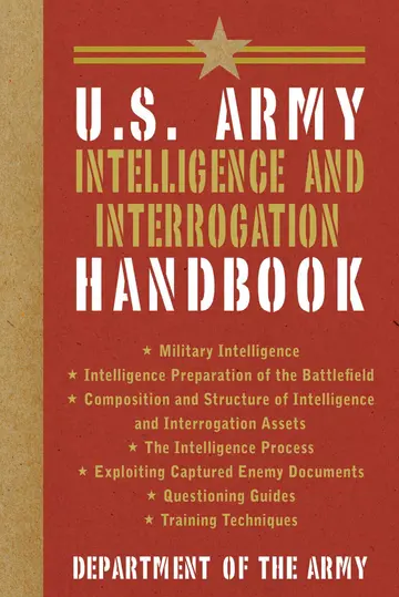 Cover of U.S. Army Intelligence and Interrogation Handbook