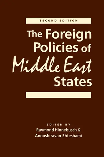 Cover of The Foreign Policies of Middle East States