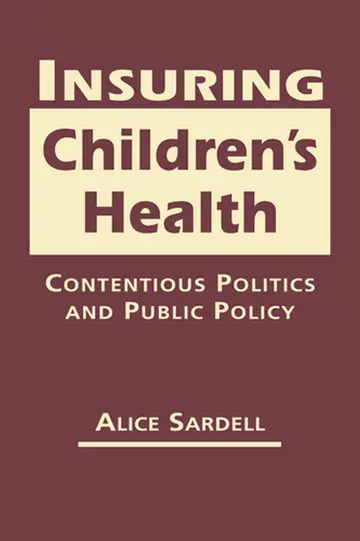 Cover of Insuring Children's Health