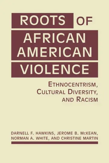 Cover of Roots of African American Violence