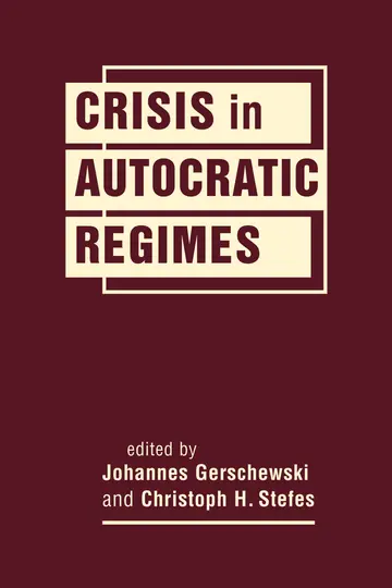 Cover of Crisis in Autocratic Regimes