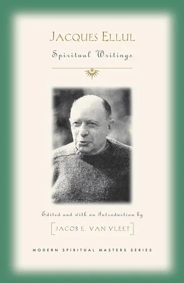 Cover of Jacques Ellul