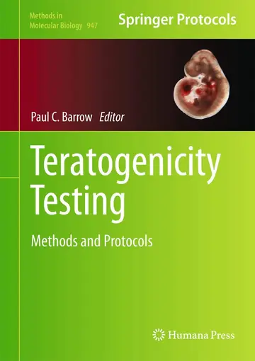 Cover of Teratogenicity Testing