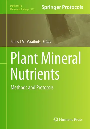 Cover of Plant Mineral Nutrients