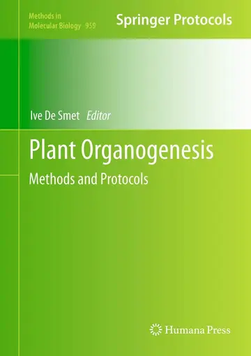 Cover of Plant Organogenesis