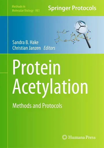 Cover of Protein Acetylation