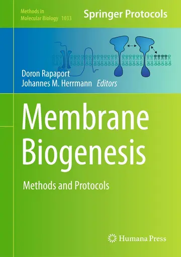 Cover of Membrane Biogenesis