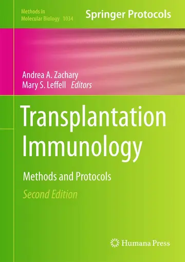 Cover of Transplantation Immunology