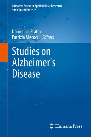 Cover of Studies on Alzheimer's Disease