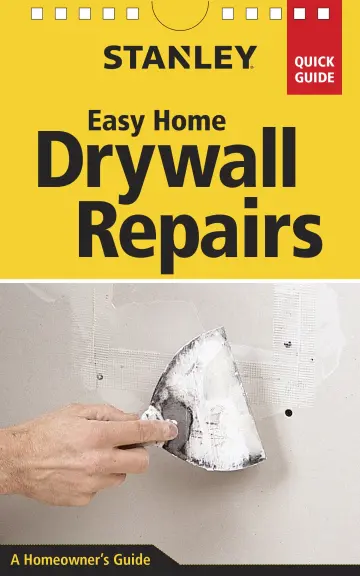 Cover of Stanley Easy Home Drywall Repairs