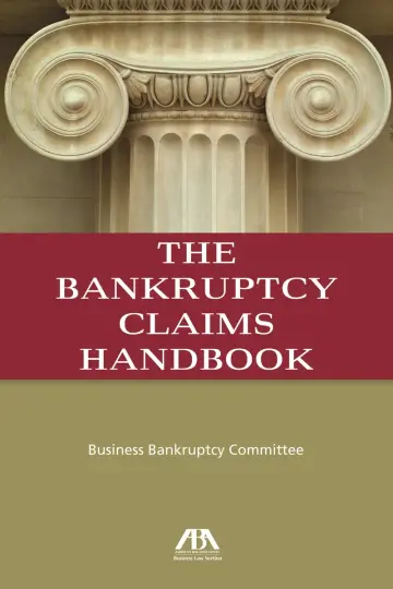 Cover of The Bankruptcy Claims Handbook