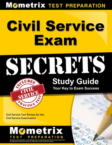 Cover of Civil Service Exam Secrets