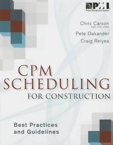Cover of CPM Scheduling for Construction