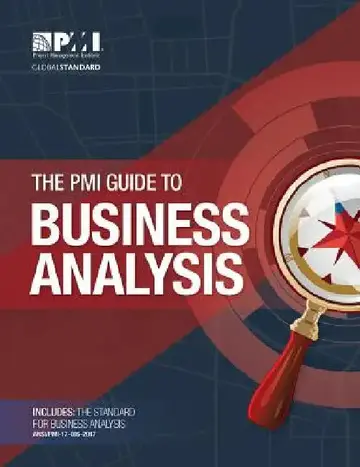 Cover of The PMI Guide to Business Analysis