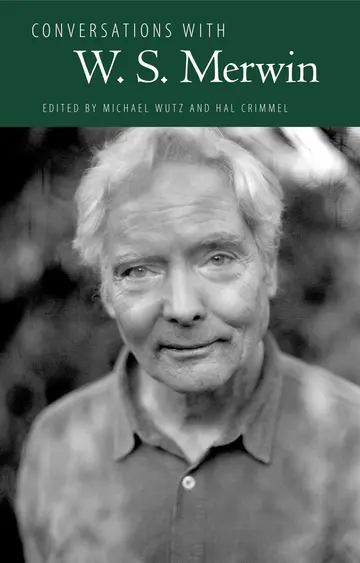 Cover of Conversations with W. S. Merwin
