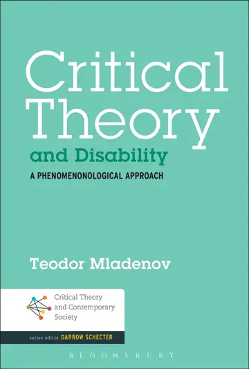 Cover of Critical Theory and Disability